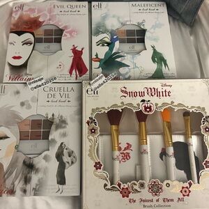 Elf Evil Queen, Maleficent, Cruella Look Books & Snow White Brush collection